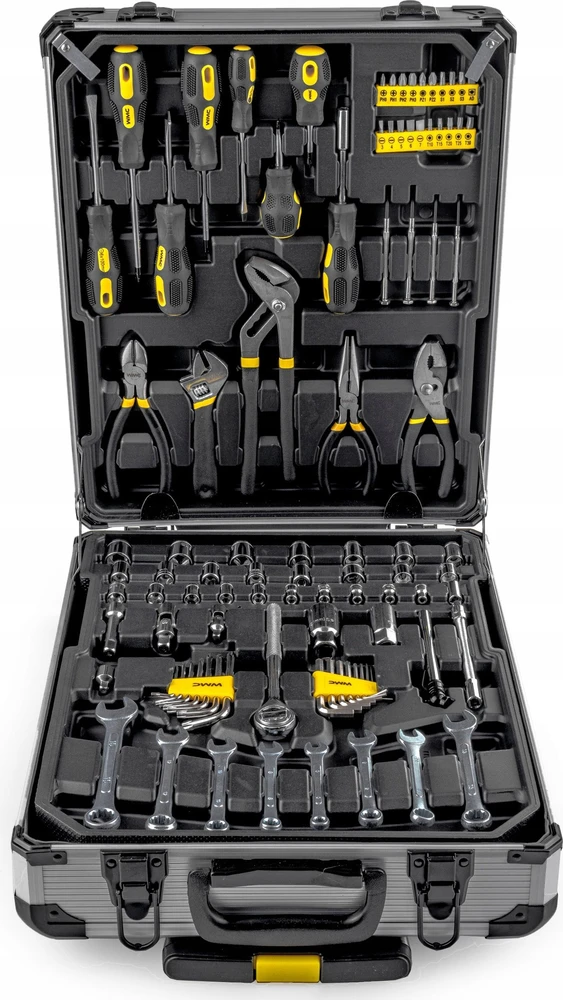 Wmc_Tools Įrankių komplektas su lagaminu WMC TOOLS 186 vnt