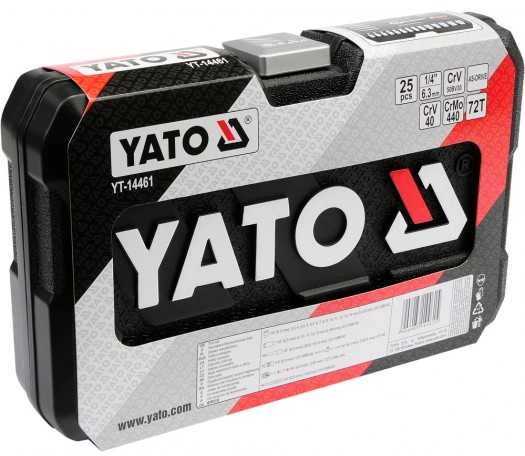 YATO Rinkinys KLUCZY 1/4" 25 vnt. 14461