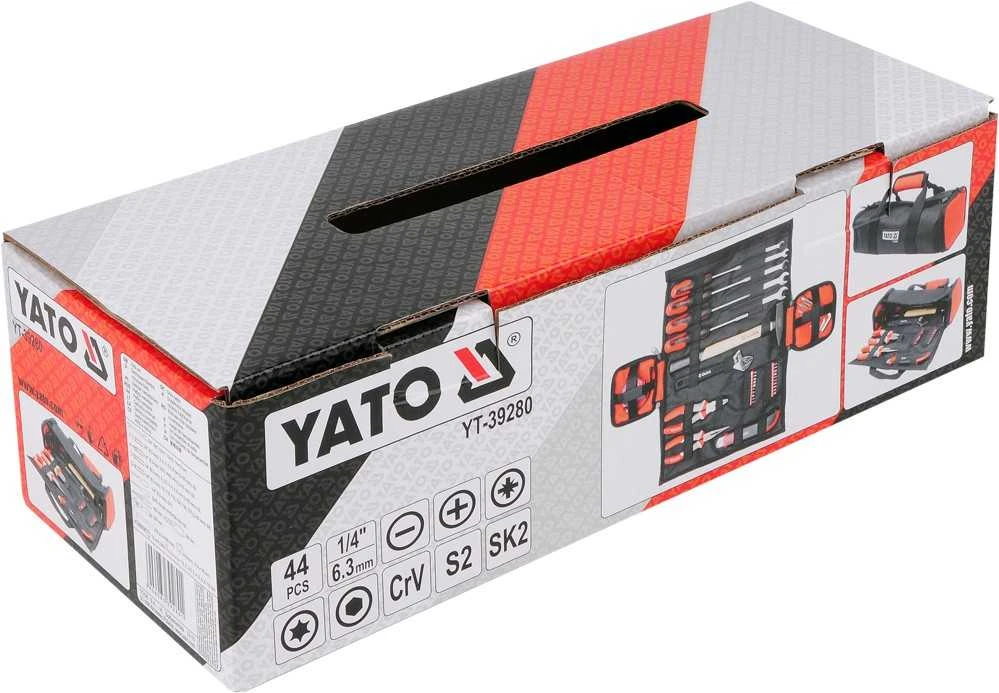 Įrankių rinkinys Yato 44 el. (YT-39280)