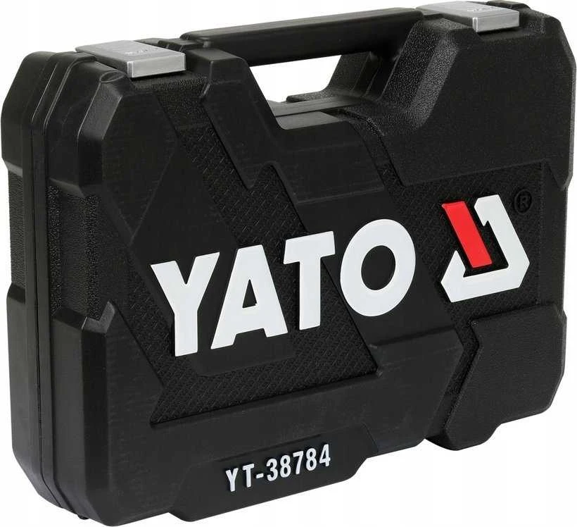 Yato Toya Sa Poland Įrankių rinkinys | 6.3 mm (1/4") + 12.5 mm (1/2") | 93 vnt. (YT-38784)