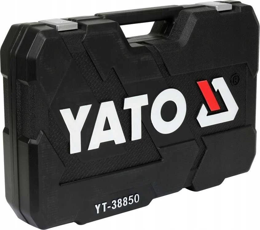 Yato Toya Sa Poland Įrankių rinkinys | 6.3 mm (1/4") / 10 mm (3/8") / 12,5 mm (1/2") | 198 vnt. (YT-38850)
