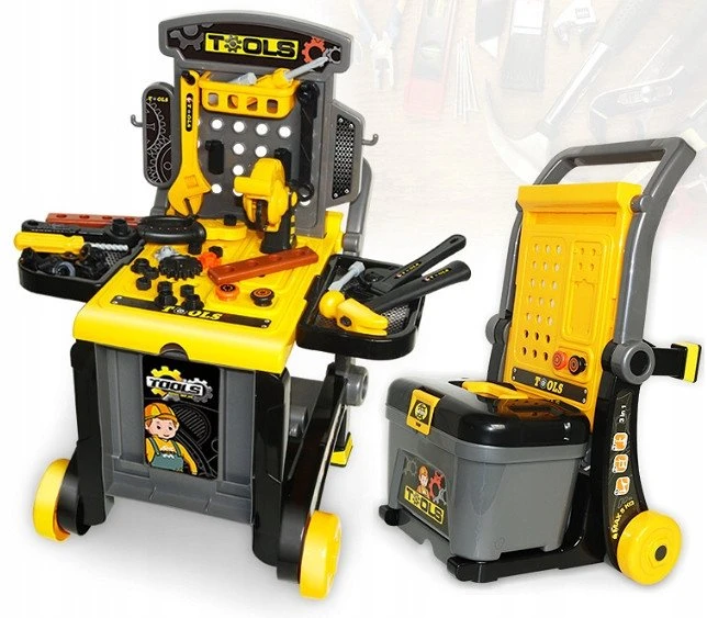 Įrankių vežimėlis Beta Tools Rinkinys narzÄdzi szaro-Å¼Ã³Åty stolik/wÃ³zek