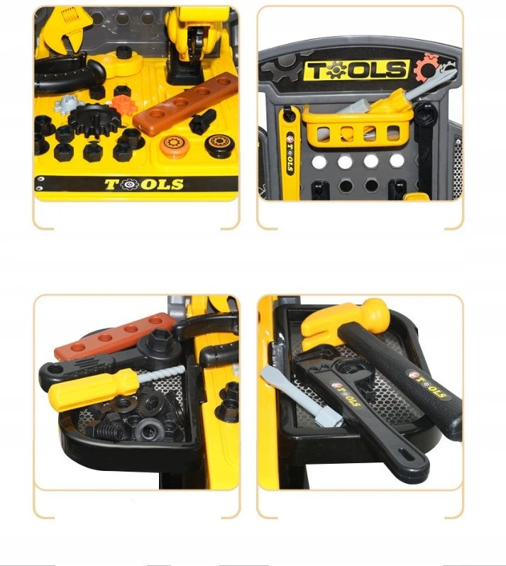 Įrankių vežimėlis Beta Tools Rinkinys narzÄdzi szaro-Å¼Ã³Åty stolik/wÃ³zek