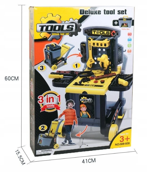 Įrankių vežimėlis Beta Tools Rinkinys narzÄdzi szaro-Å¼Ã³Åty stolik/wÃ³zek
