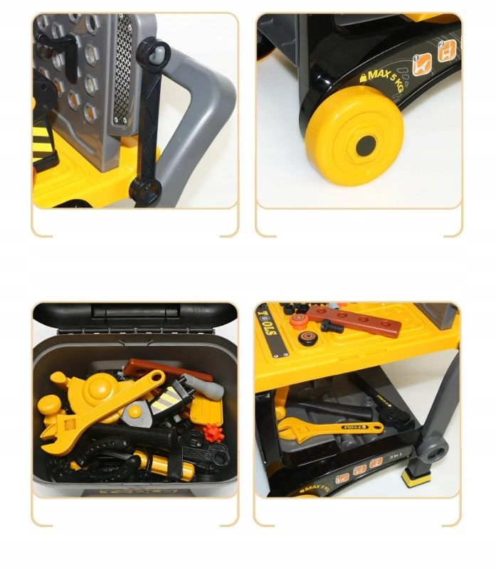 Įrankių vežimėlis Beta Tools Rinkinys narzÄdzi szaro-Å¼Ã³Åty stolik/wÃ³zek