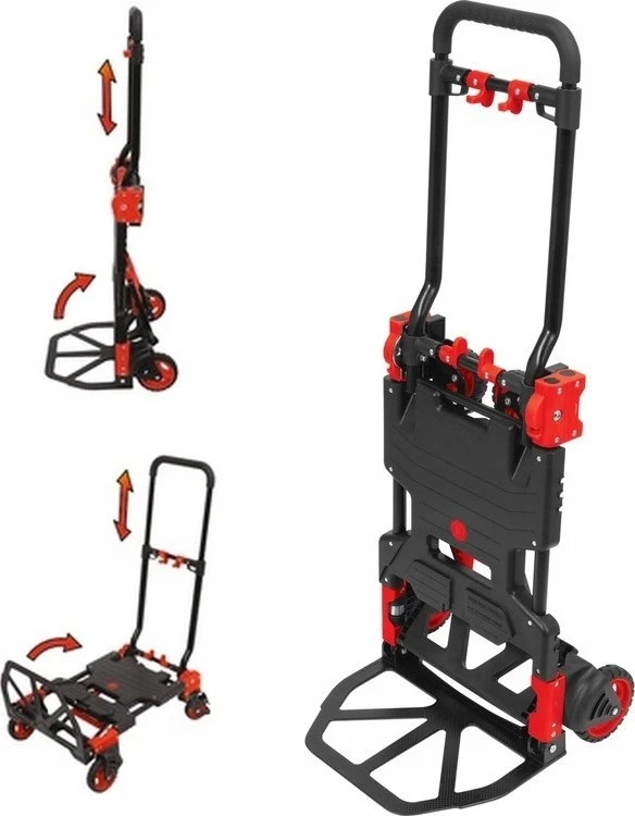 Įrankių vežimėlis Yato YATO sulankstomas Vežimėlis MAGAZYNOWY 2W1 137kg