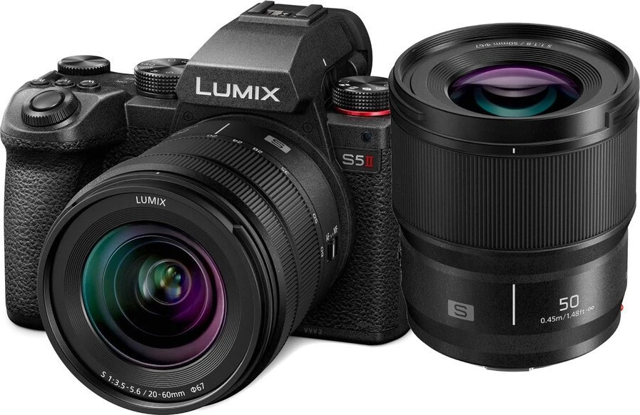 Panasonic Lumix S5 II + 20-60mm + 50mm F1.8