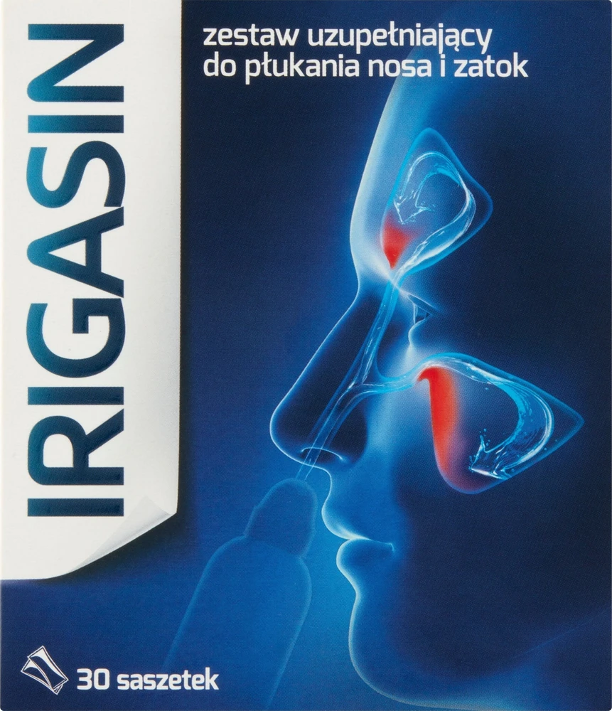 Irigasin 30 maišelių papildymo pakuotė