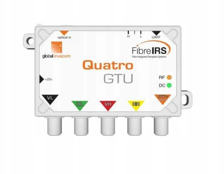 IRIS Global Invacom GI-FibreIRS Quatro GTU Mark III optinis imtuvas