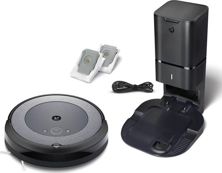 Dulkių siurblys - robotas iRobot Roomba i4+ su automatine išsiurbimo  stotele, Juodas | Varle.lt