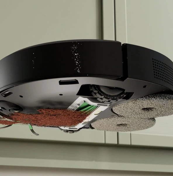 iRobot Roomba Plus 405 Combo juoda