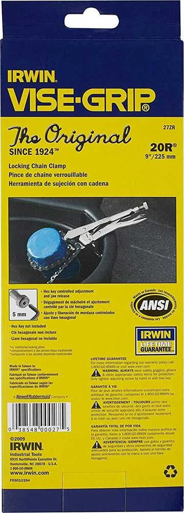 IRWIN SPAUSTUVAI SU GRANDINE 20R/ 225mm