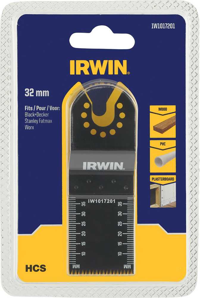 IRWIN PJŪKLELIS DAUGIAFUNKCINIAM OSCILIACINIAM ŠLIFUOKLIUI TIESUS 32mm