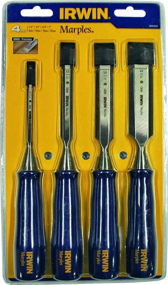 IRWIN Kaltas DO DREWNA Mėlynas-CHIP KPL.4vnt. 6,13,19,25mm TYP M444