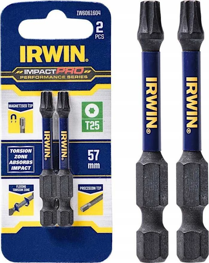 IRWIN SMŪGINIS ANTGALIS T25 x 57mm/2vnt.