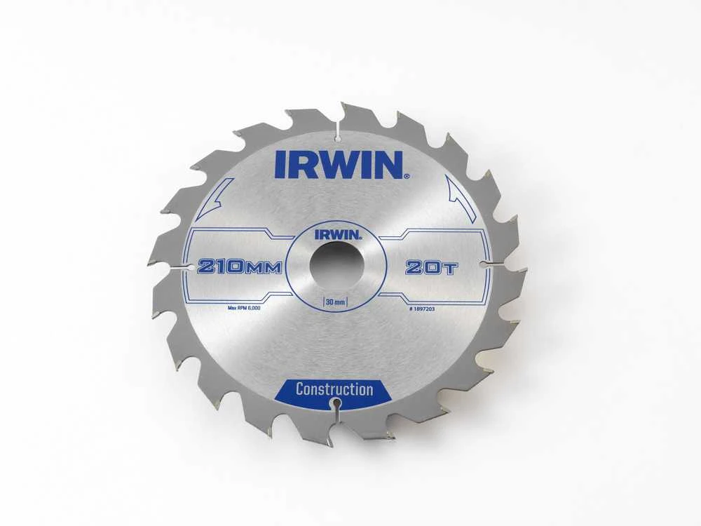 Irwin Irvinas Pjovas. diskai 210x30(20,16)x20T 2,5 mm ATB