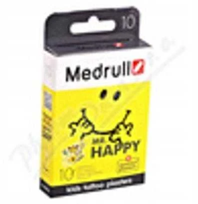 Irwin Medrull vaikiški pleistrai MR.HAPPY, 10 vnt.