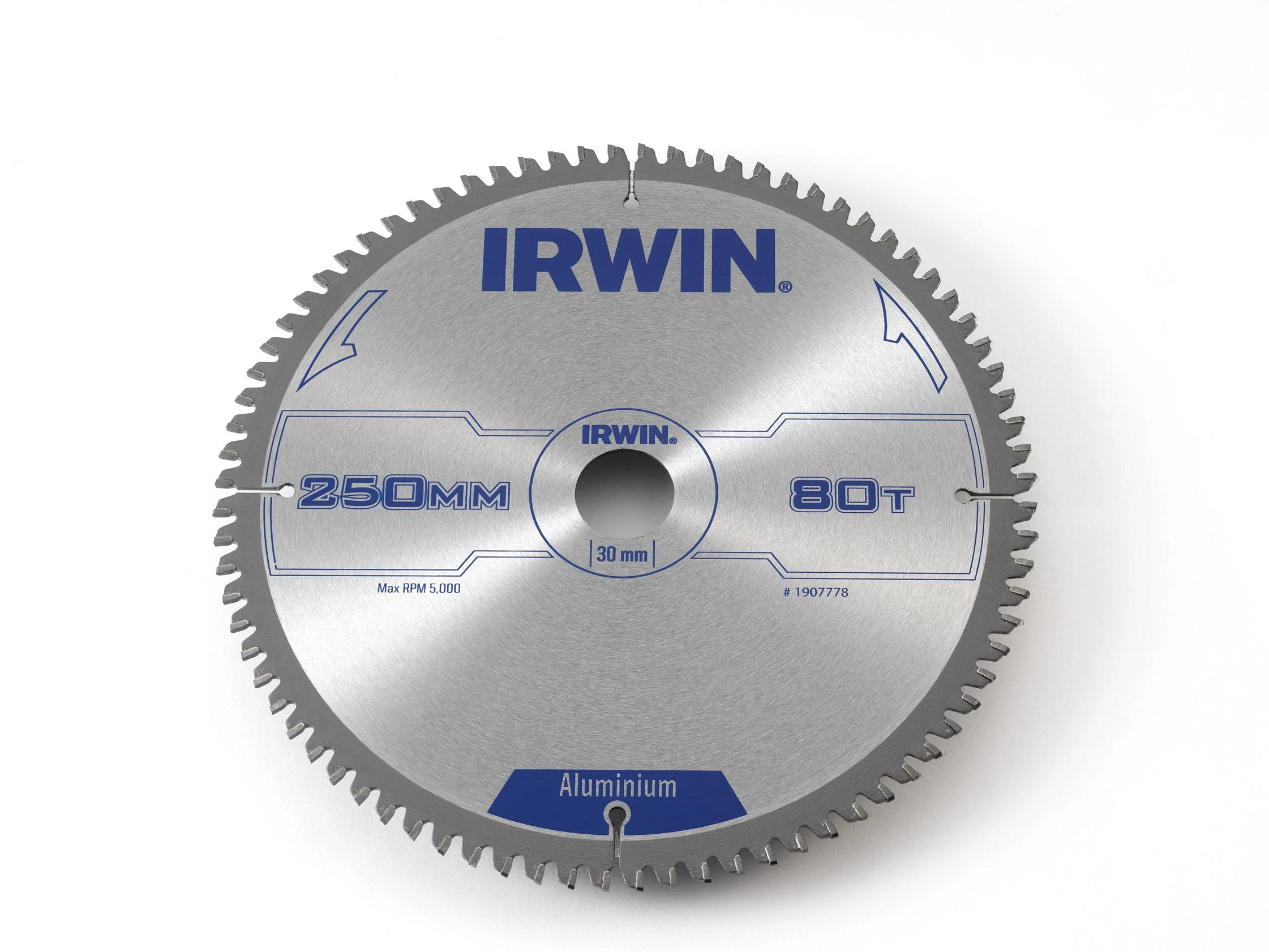 Irwin pjovimo diskas metalui 250x30(20,16)x80T 2,5 mm TCG/N