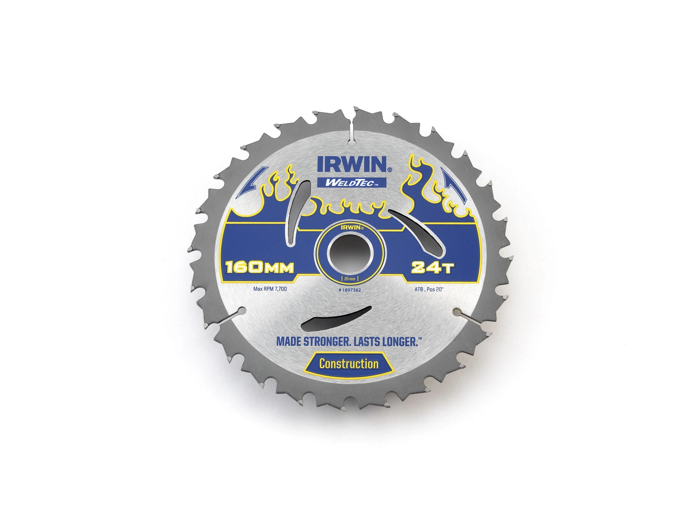 Irwinas Pj. d. WELDTEC 160x20(16)x24T 2,4 mm ATB