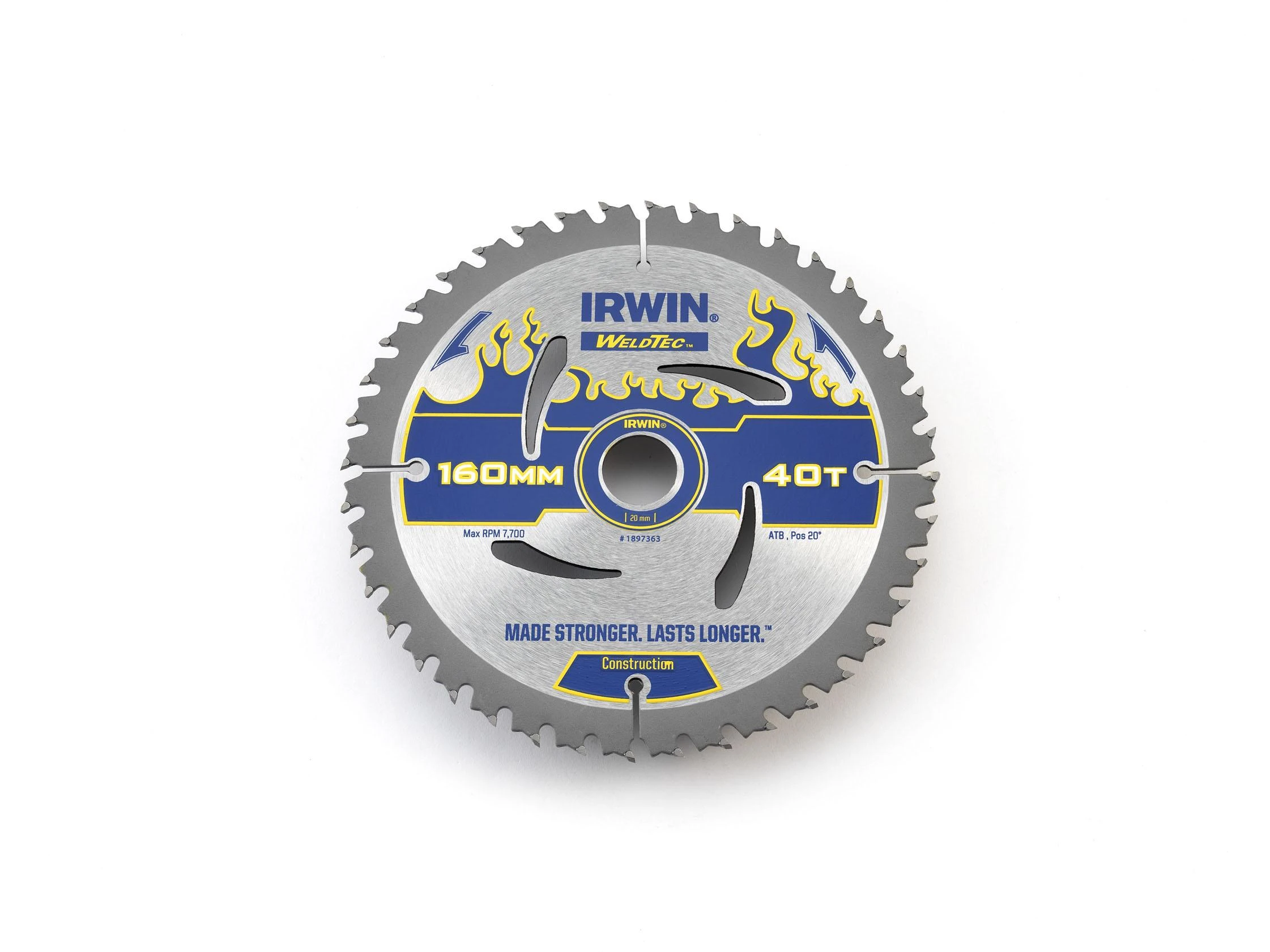 Irwinas Pj. d. WELDTEC 160x20(16)x40T 2,4 mm ATB