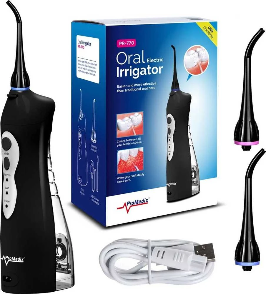 Burnos irigatorius ProMedix PR-770, juodas
