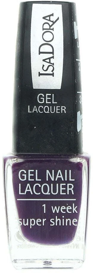 IsaDora Gel Lacquer Glossy Nagų lakas 247 Violetinė Passion, 6 ml