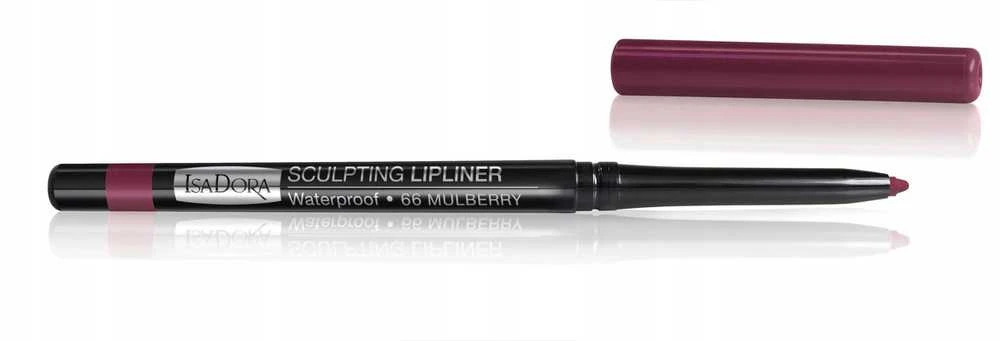 IsaDora Sculpting Atsparus vandeniui Lip Liner 66 Mulberry 0.3 g