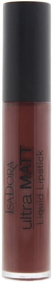 IsaDora Ultra Matt Liquid lūpų dažai 18 Brownberry, 7 ml