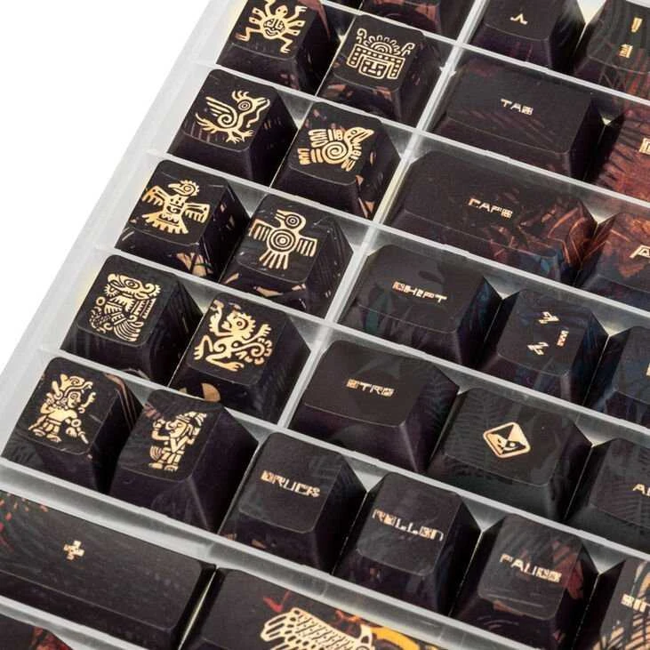 Klaviatūra Traitors Išdavikai „Titors El Dorado Keycaps“ (TRDELD109DE)