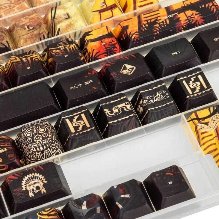 Klaviatūra Traitors Išdavikai „Titors El Dorado Keycaps“ (TRDELD109DE)