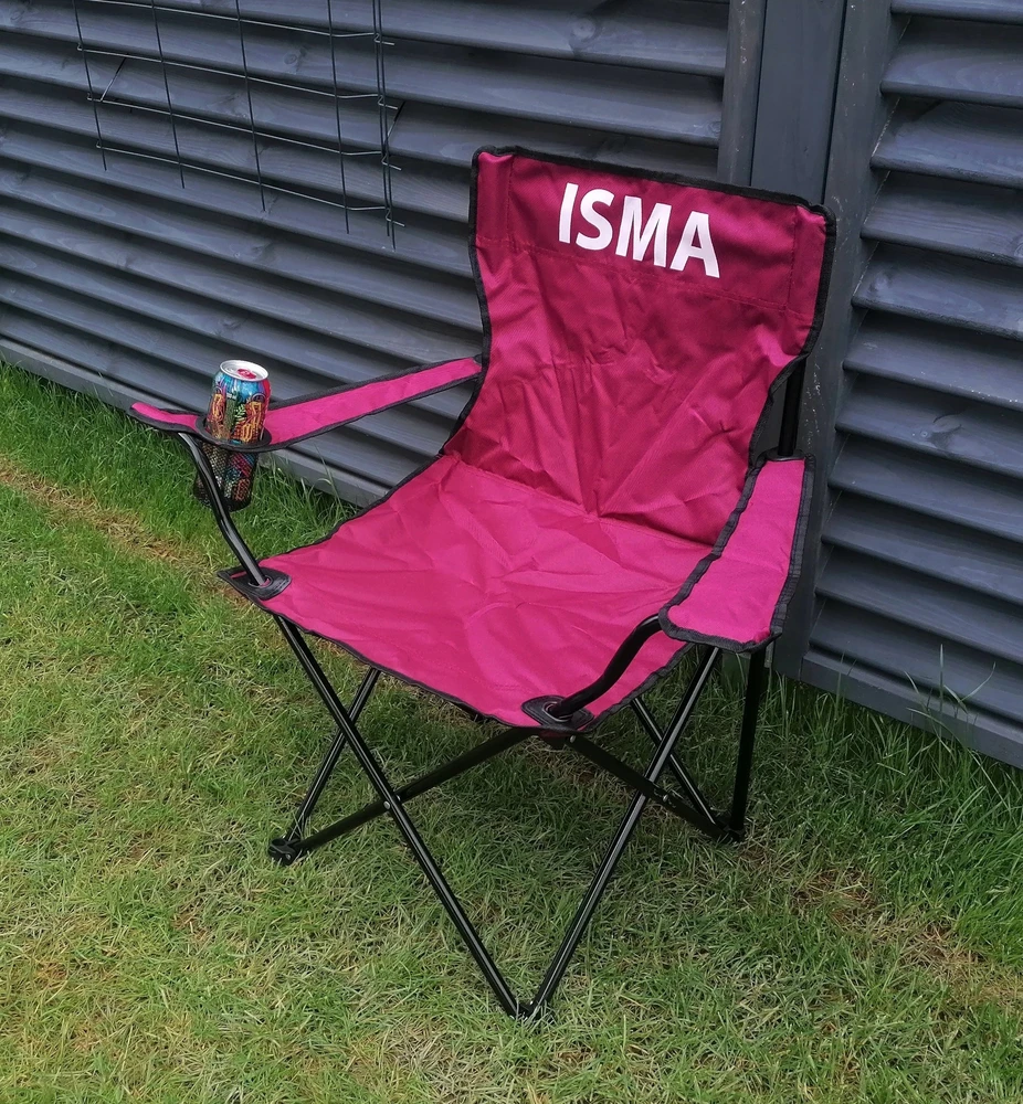 Isma sulankstoma stovyklavimo kėdė