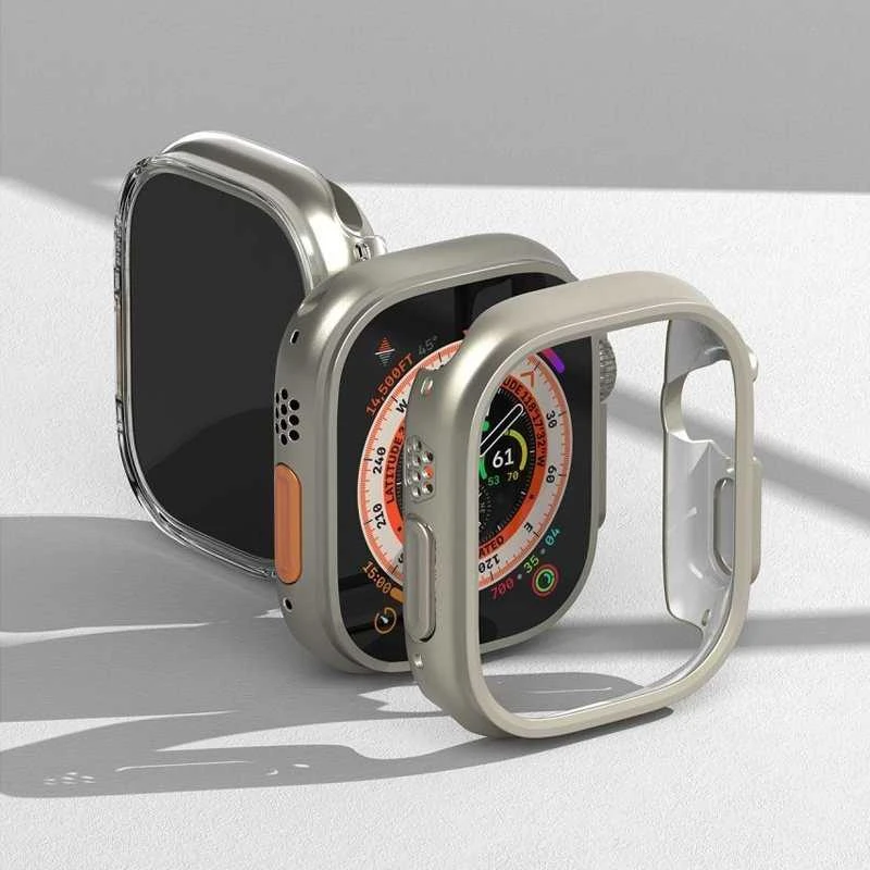 Ringke Išmaniojo laikrodžio Apple ekrano rėmelis, Pilkos spalvos, 49mm