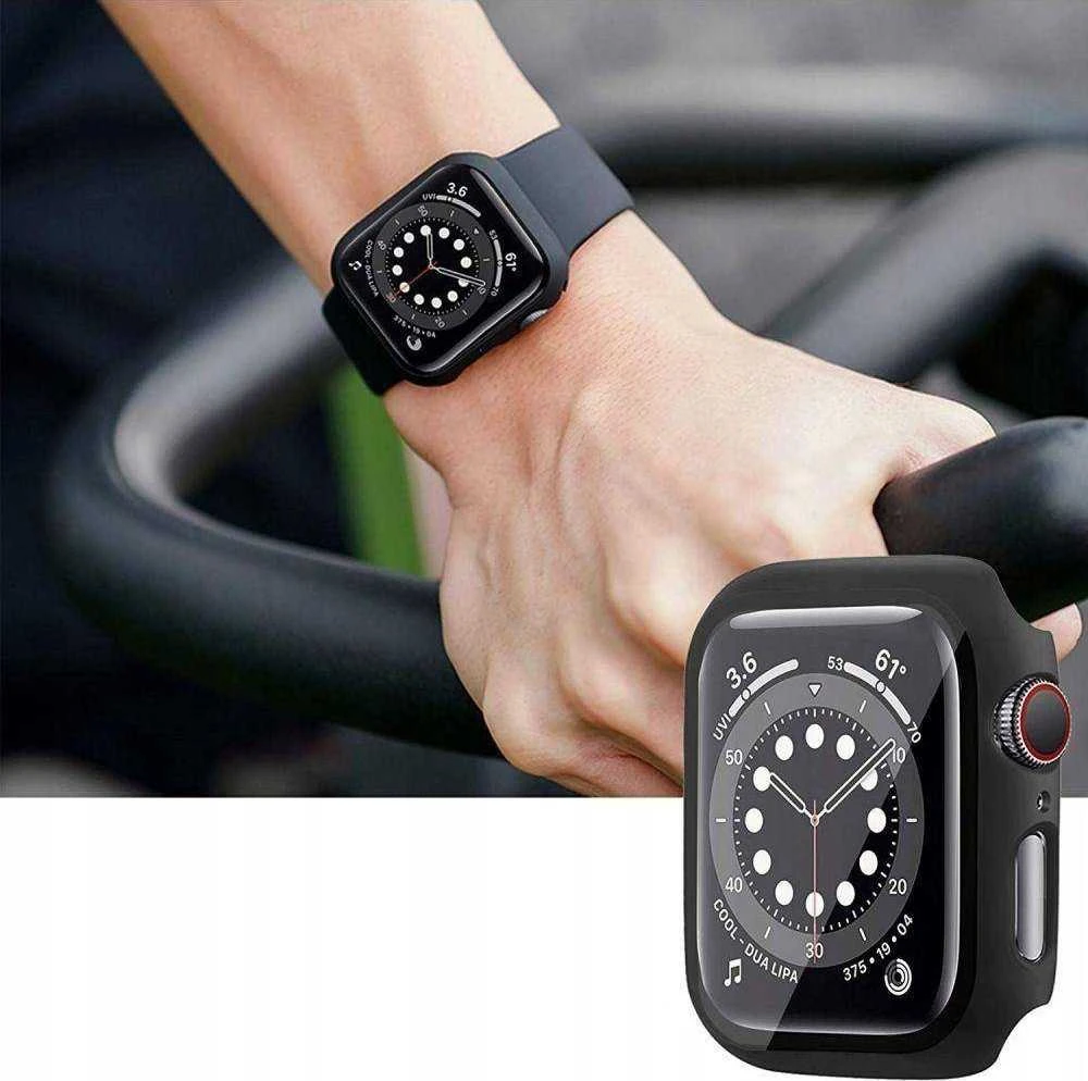 Išmaniojo laikrodžio Apple ekrano rėmelis Tech Protect, Juodos spalvos, 49mm