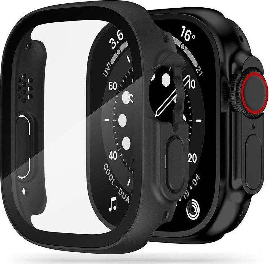 Išmaniojo laikrodžio Apple ekrano rėmelis Tech Protect, Juodos spalvos, 49mm