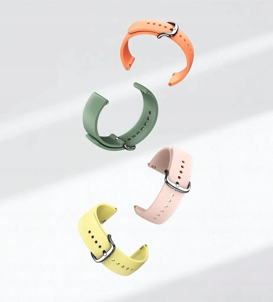 Išmaniojo laikrodžio dirželis Amazfit Fluoelastomer Essential 20mm Pastel Rožinė