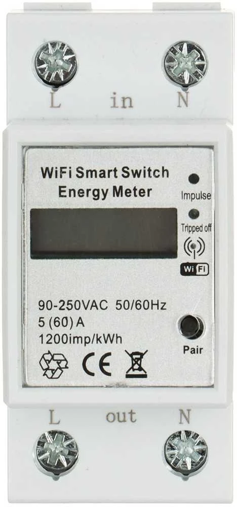 IŠMANUS ELEKTROS SKAITIS ATLO-LE1-TUYA Wi-Fi, Tuya Smart