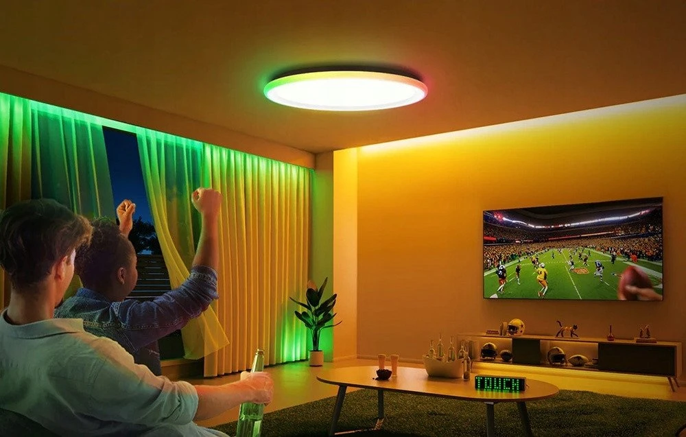 Smart edge-lit lubinis šviestuvas Yeelight Mars C400