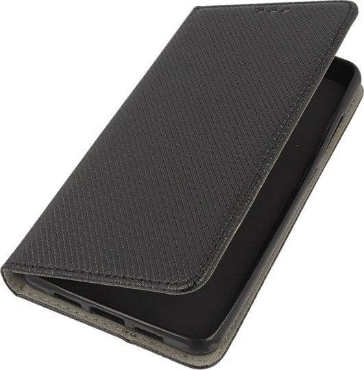 Reach Dėklas Smart Magnet Xiaomi Redmi Note 9T Pro 5G juodas