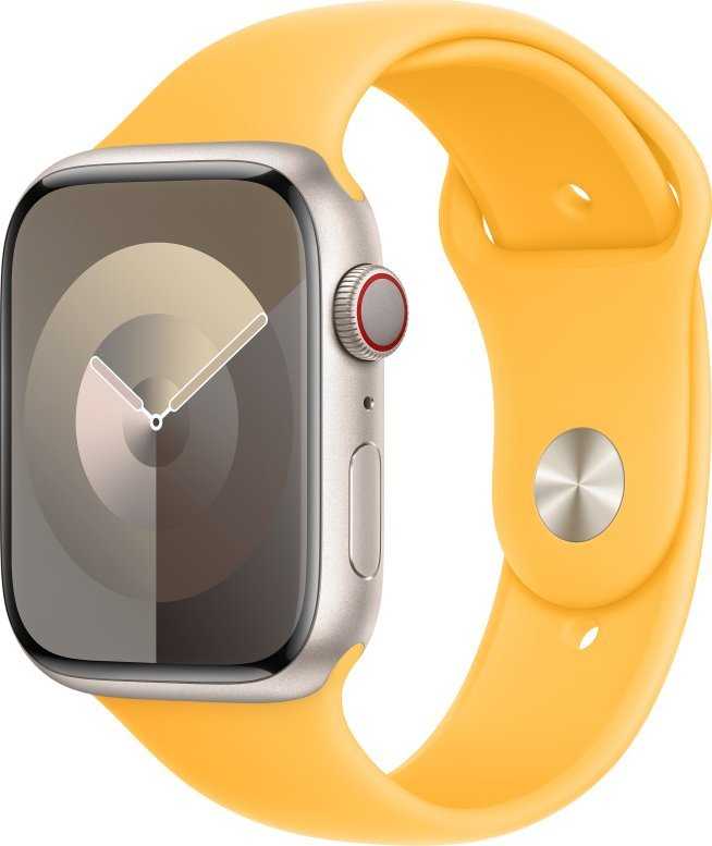 Išmanusis dirželis „Apple“ 45 mm „Sunshine Sport Band“ – S/M