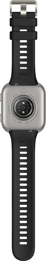 Išmanusis laikrodis Amazfit Bip Max 5,26 cm (2.07") AMOLED Skaitmeninis 432 x 514 px Ekran dotykowy Sidabrinė Wi-Fi GPS (W2568EU1N)
