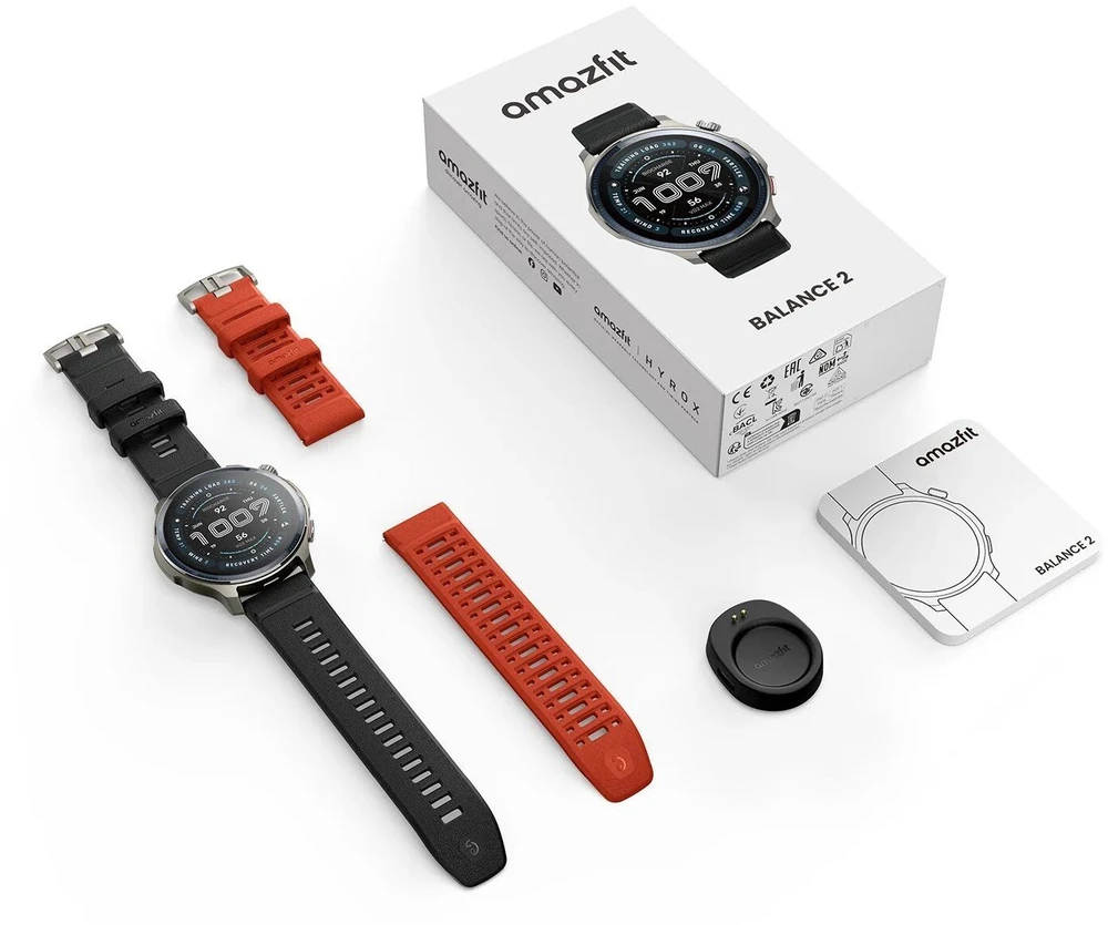 Išmanusis laikrodis Amazfit Balance 2 Juodas