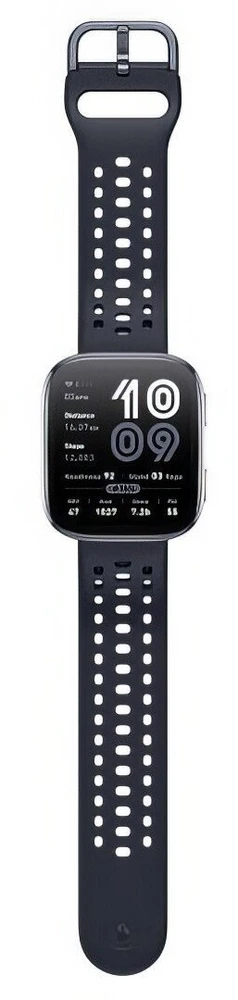Išmanusis laikrodis Amazfit Bip 6, Juodas su juodu dirželiu