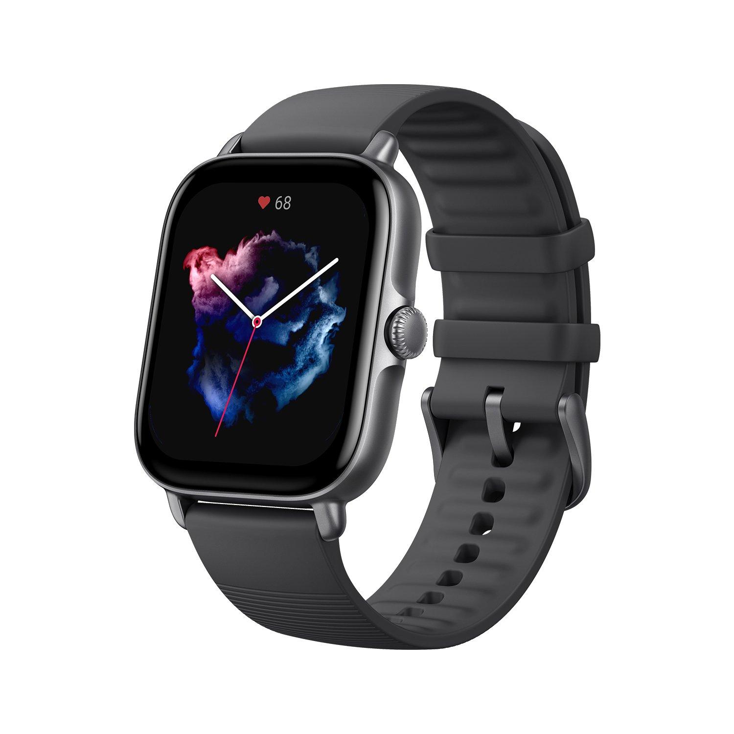 Išmanusis laikrodis Amazfit GTS 3, Juodas | Varle.lt