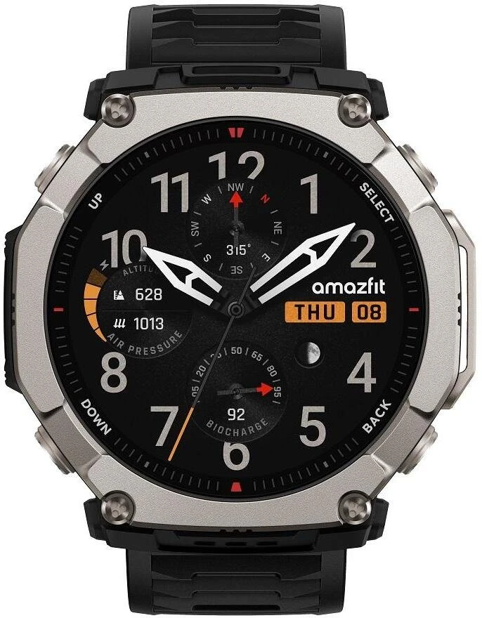 Išmanusis laikrodis Amazfit T-Rex ULTRA 2 51mm Juodas