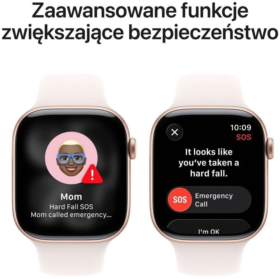 Išmanusis laikrodis Apple Watch 11 GPS + Cellular 46mm Rose Gold Alu Sport Band M/L Rožinė (MFCJ4ZR/A)