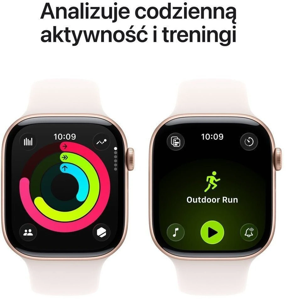 Išmanusis laikrodis Apple Watch 11 GPS + Cellular 46mm Rose Gold Alu Sport Band M/L Rožinė (MFCJ4ZR/A)