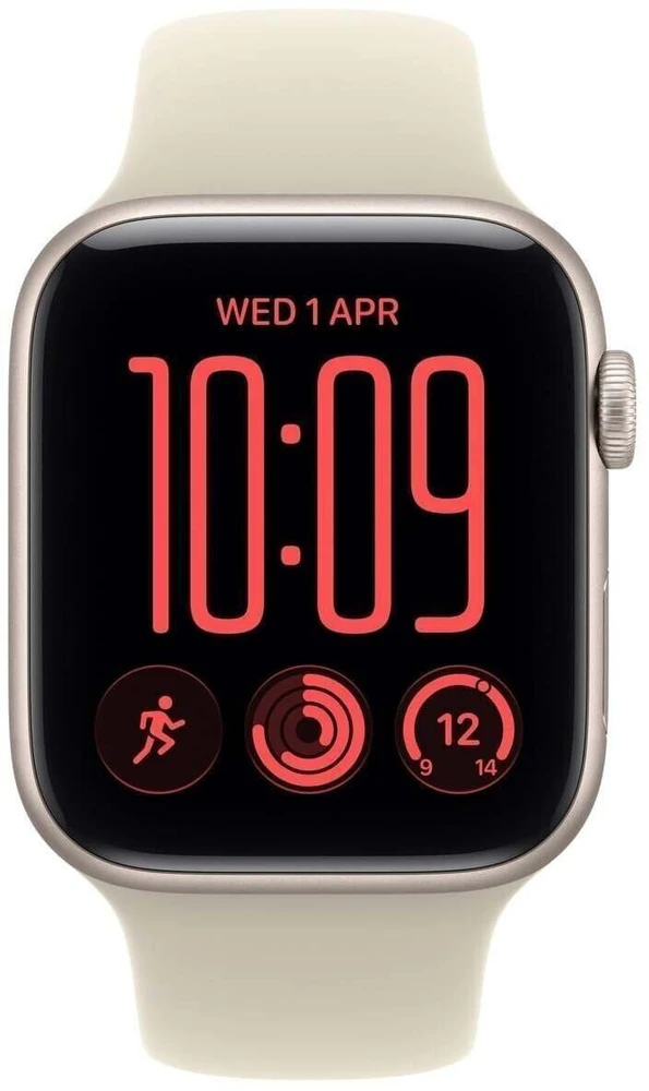 Išmanusis laikrodis Apple Watch SE 3 GPS + Cellular 40mm Starlight Alu Sport M/L Kremas (MJLE4MP/A)