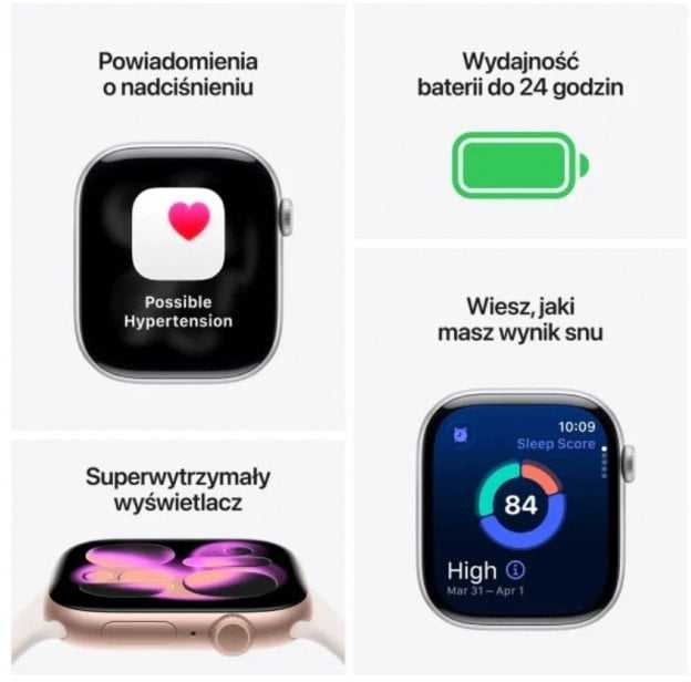 Išmanusis laikrodis „Apple Watch Series 11 GPS + Cellular“, 46 mm, kosminės pilkos spalvos aliuminio korpusas su juodu sportiniu dirželiu – M/L