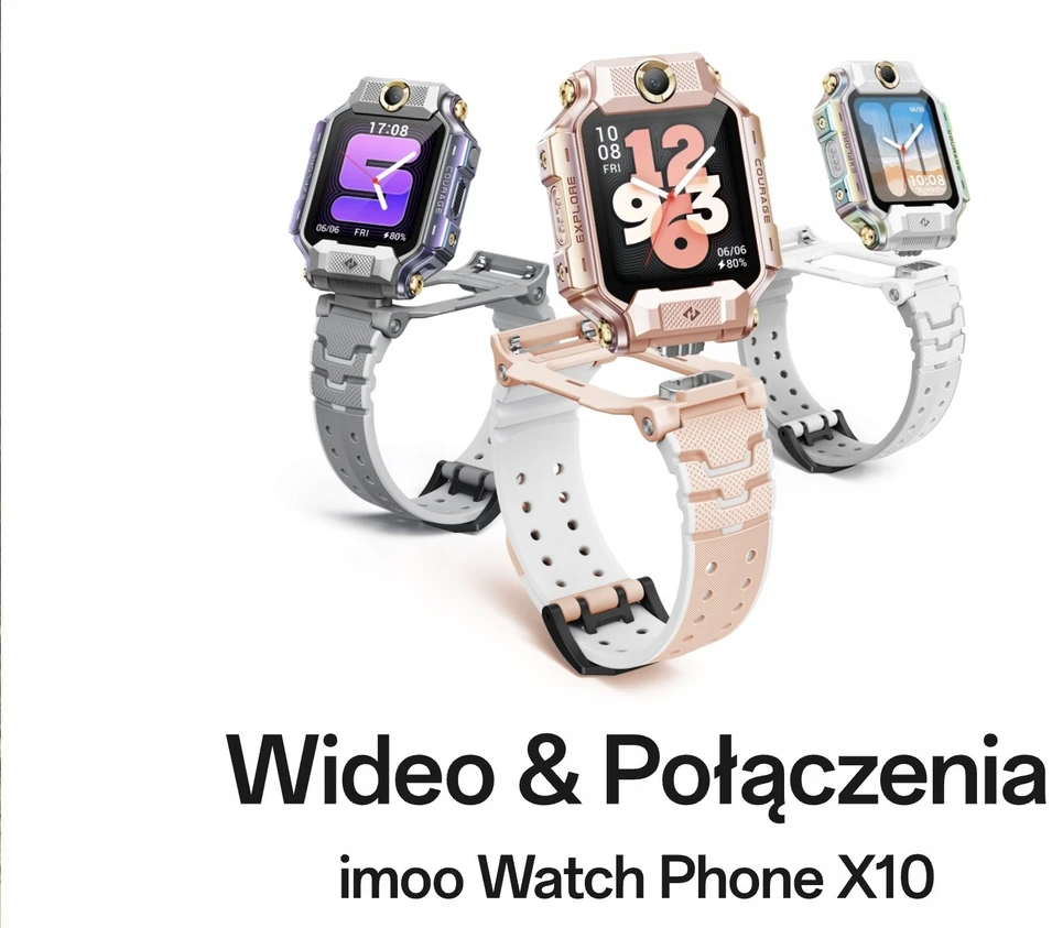 Imoo Išmanusis laikrodis Barel X10 Rožinė (W2432AO)