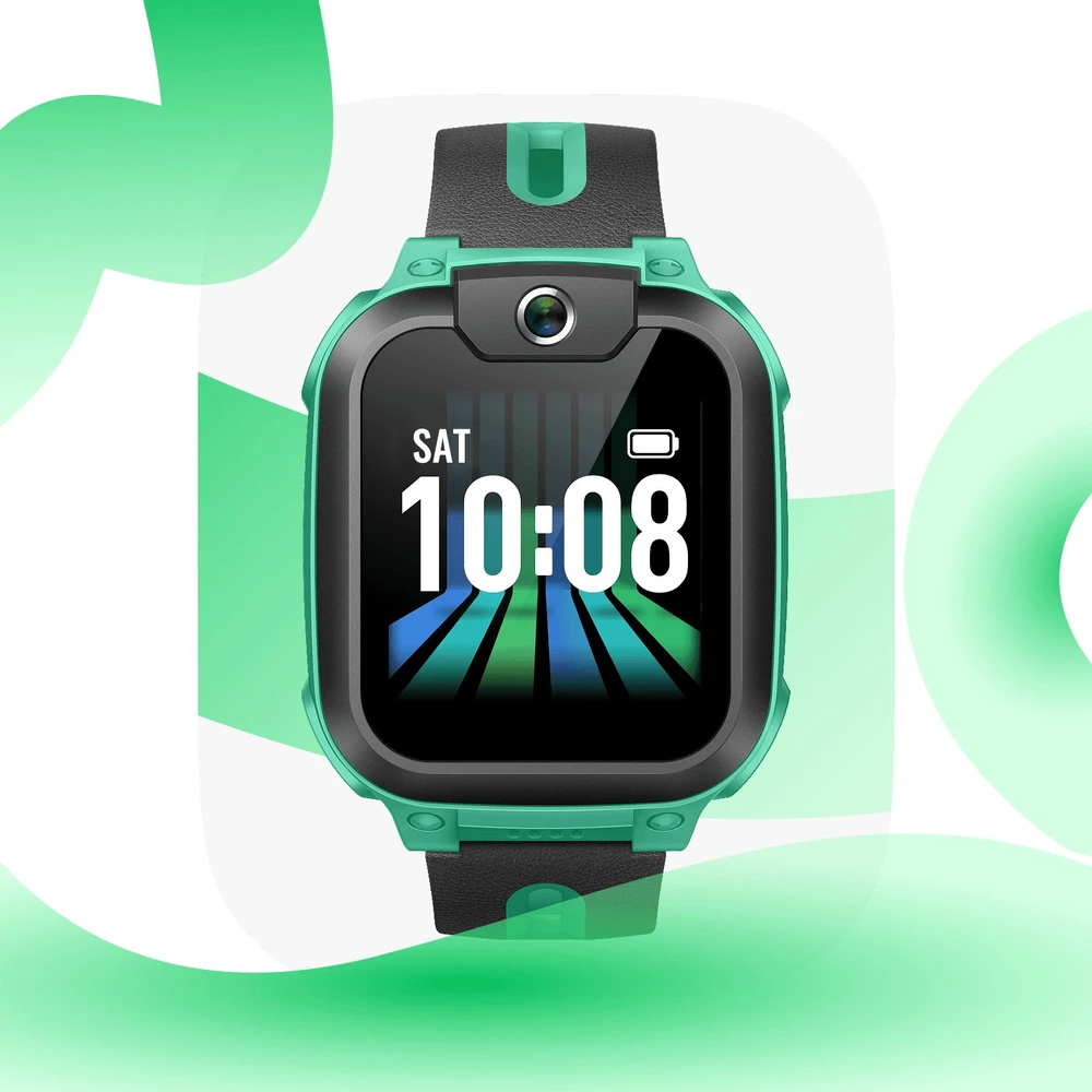 Išmanusis laikrodis imoo Z1 Juodai-žalia (Watch Phone Z1 žalias)